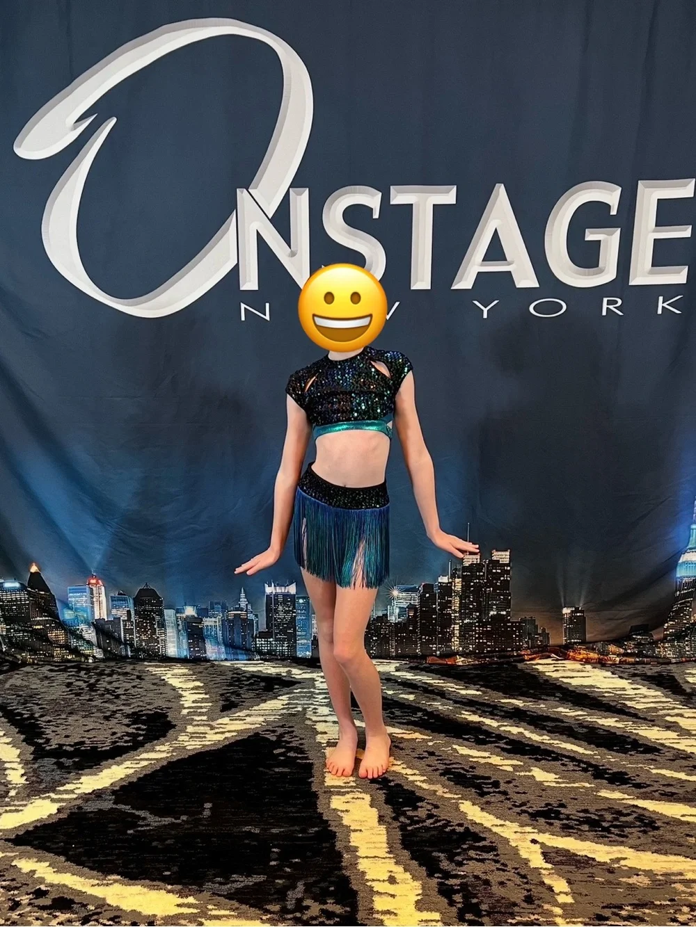 Child Medium Revolution VELOCITY TH22069 Dance Costume